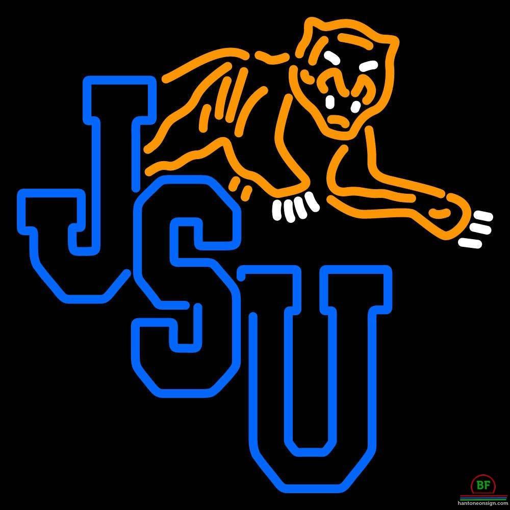 Jackson State Tigers Neon Sign NCAA Teams Neon Light