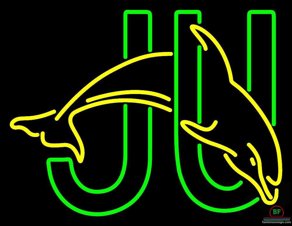 Jacksonville Dolphins Neon Sign NCAA Teams Neon Light