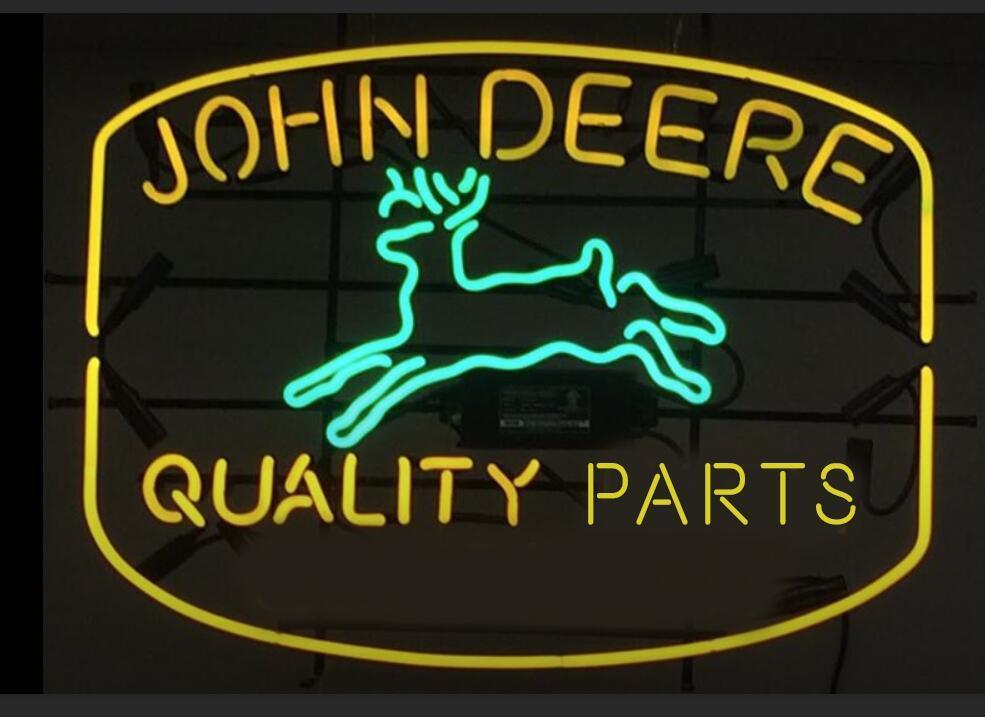 John Deere Quality Parts Equipment Neon Sign Neon Light