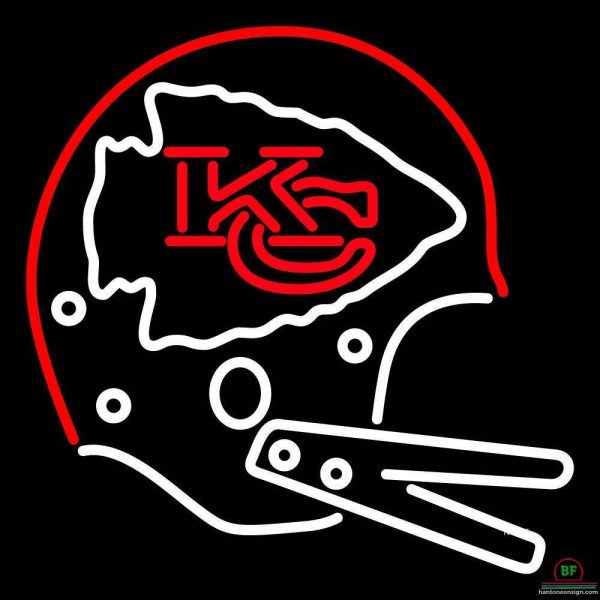 Kansas City Chiefs Helmet Neon Sign Teams Neon Light DIY Neon Signs Custom Neon Signs