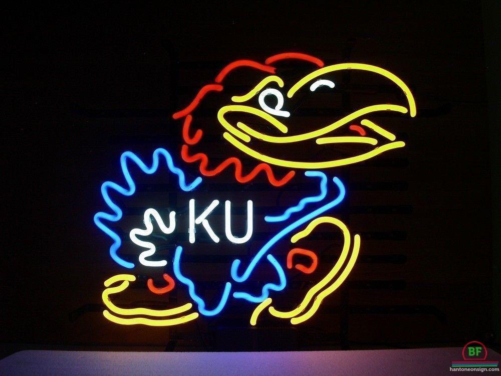 Kansas Jayhawks Neon Sign NCAA Teams Neon Light