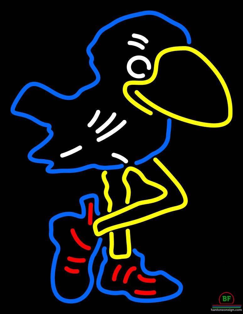 Kansas Jayhawks Neon Sign NCAA Teams Neon Light