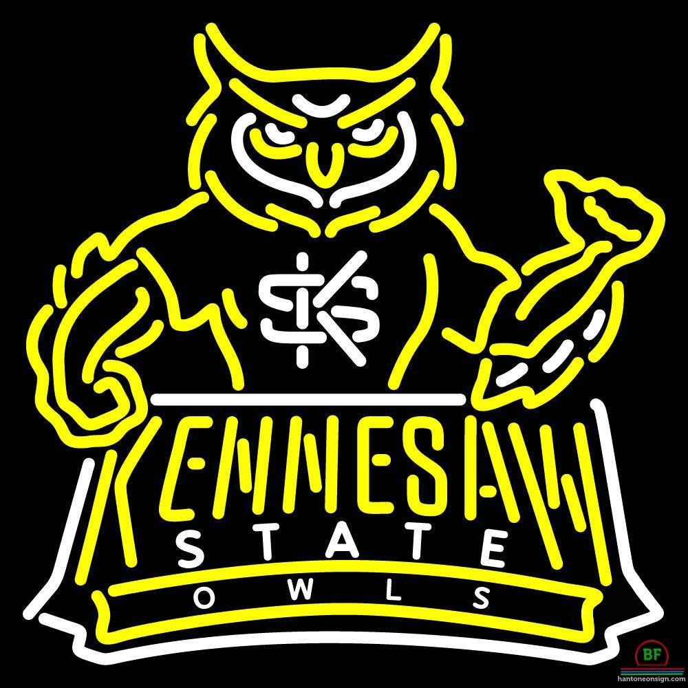 Kennesaw State Owls Neon Sign NCAA Teams Neon Light