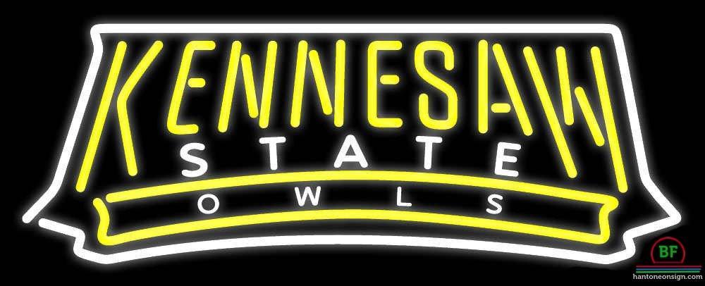 Kennesaw State Owls Neon Sign NCAA Teams Neon Light