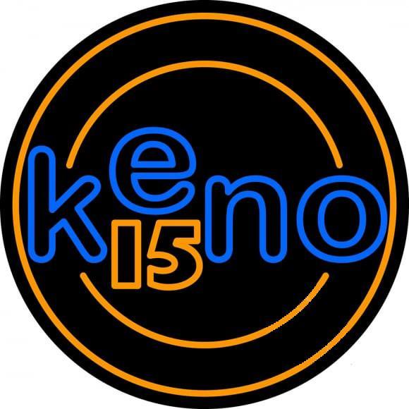 Keno 15 Neon Sign Bar Sign Neon Light