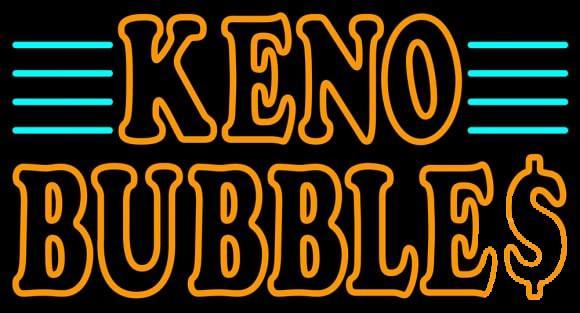 Keno Bubbles Neon Sign Bar Sign Neon Light