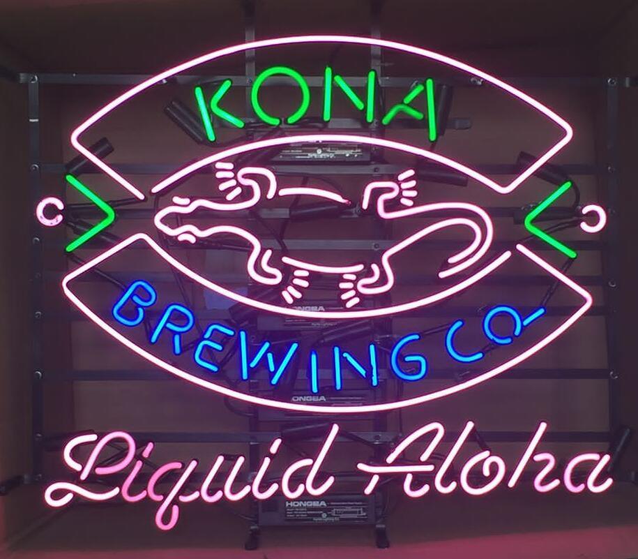 Kona Brewing Co Liquid Aloha Neon Sign Neon Light