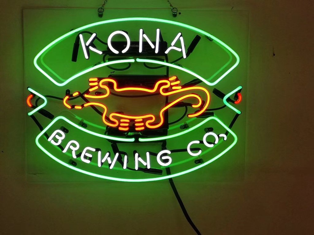 Kona Brewing Neon Sign
