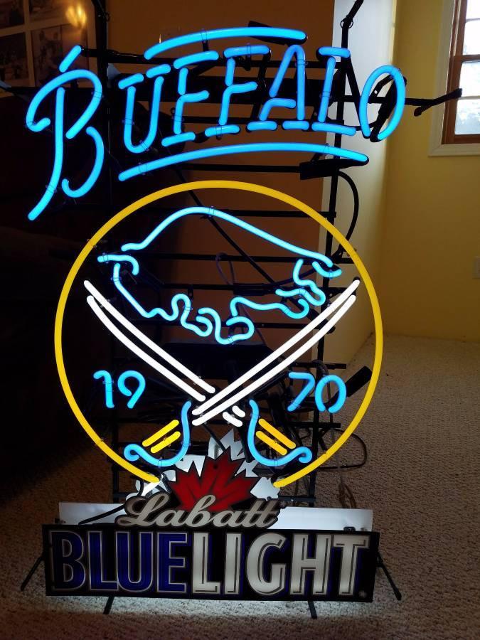 Labatt Blue Buffalo Sabres Neon Sign Sports Neon Light Neon Light