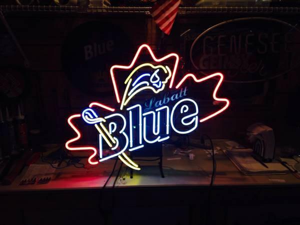 Labatt Blue Light Neon Sign Neon Light