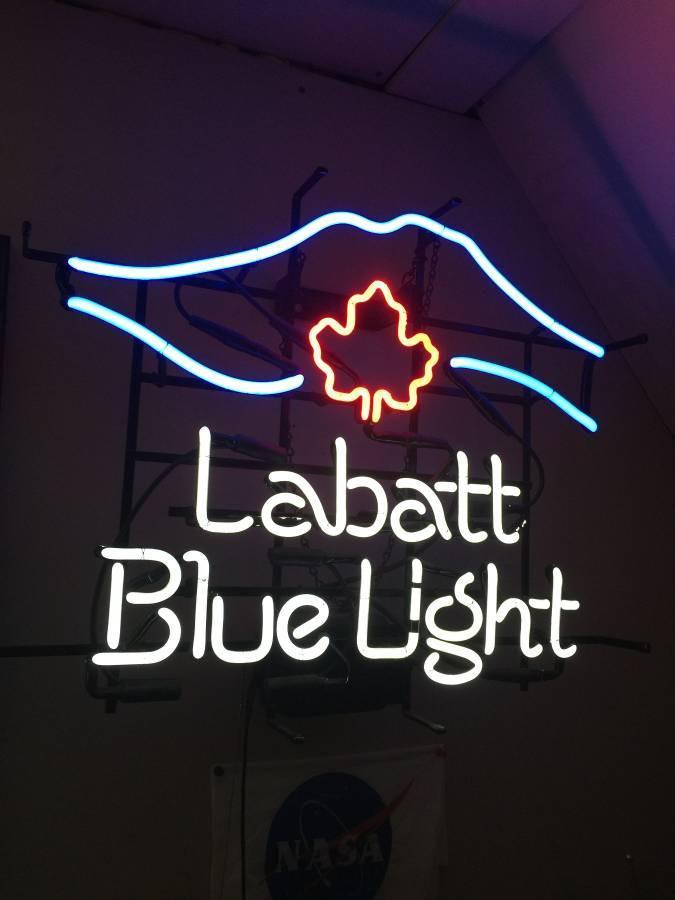Labatt Blue Light Neon Sign Neon Light