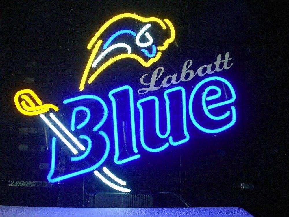 Labatt Blue Neon Sign