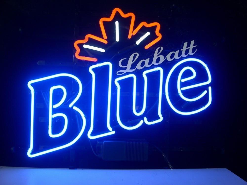Labatt Blue Neon Sign