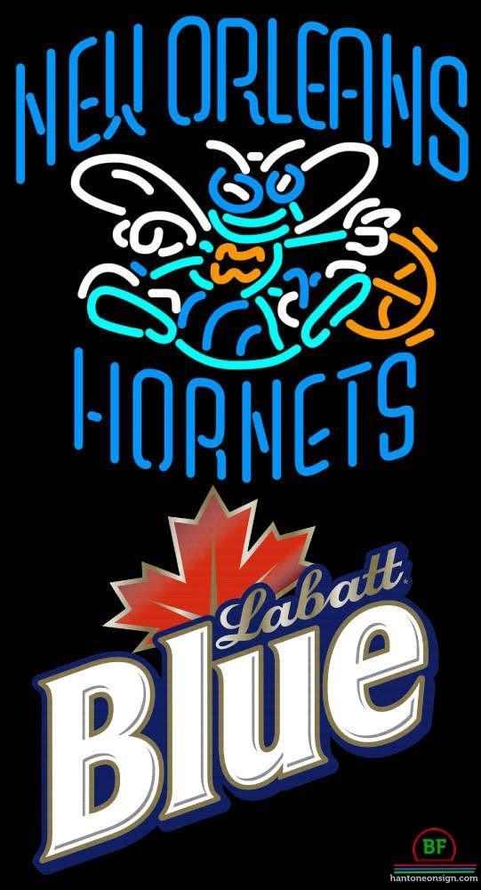 Labatt Blue Orleans Hornets Neon Sign Teams Neon Light
