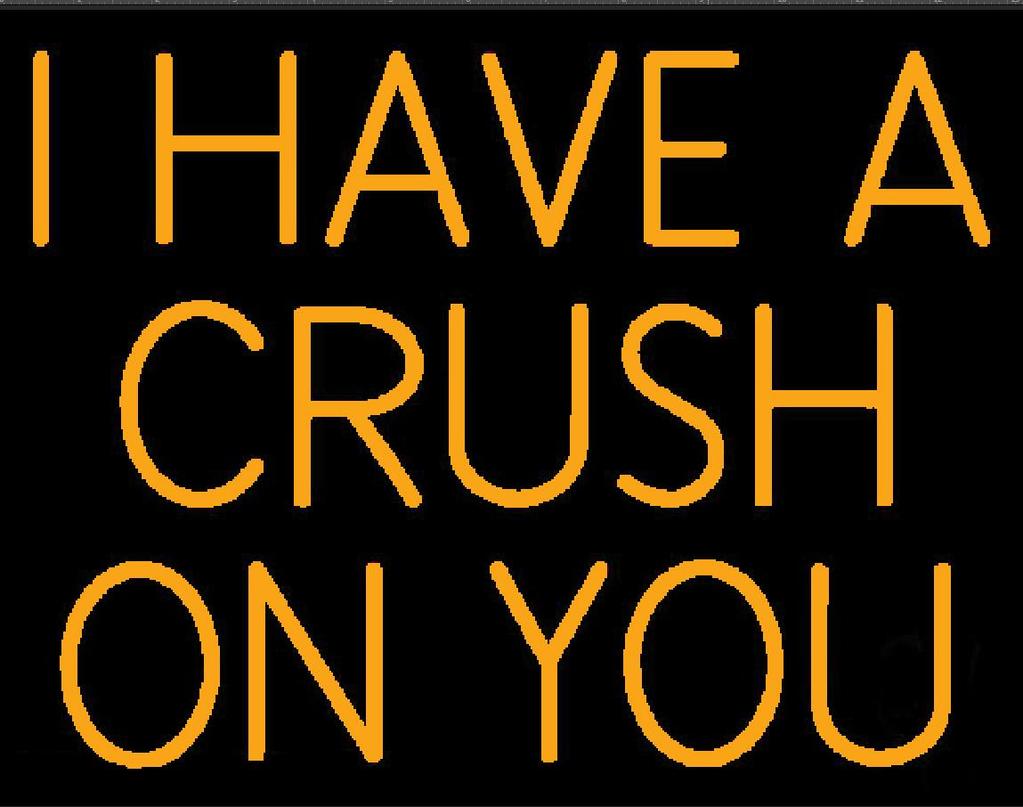 I Have A Crush On You Neon Sign Bar Sign Neon Light