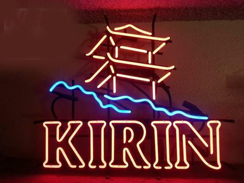 Kirin Beer Hub Bar Display Advertising Neon Sign 