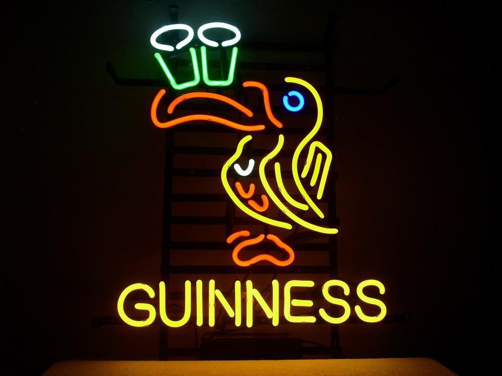 Guinness Irish Lager Ale Neon Sign