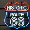 Historic Route 66 Neon Sign