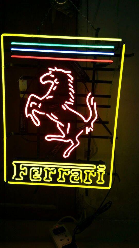 Ferrari Auto Neon Sign Bar Sign Neon Light Z1319
