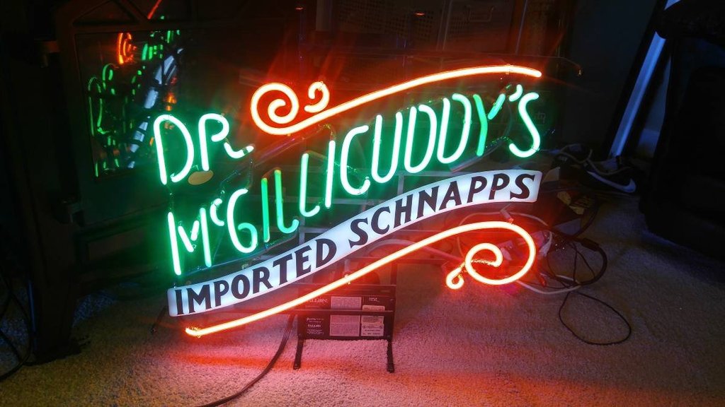 Dr. Mcgillicuddy'S Imported Schnapps Neon Sign Neon Light