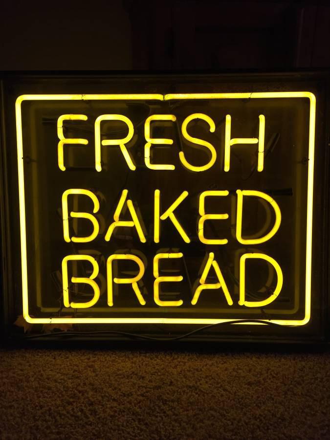Fresh Baked Bread Neon Sign Neon Light