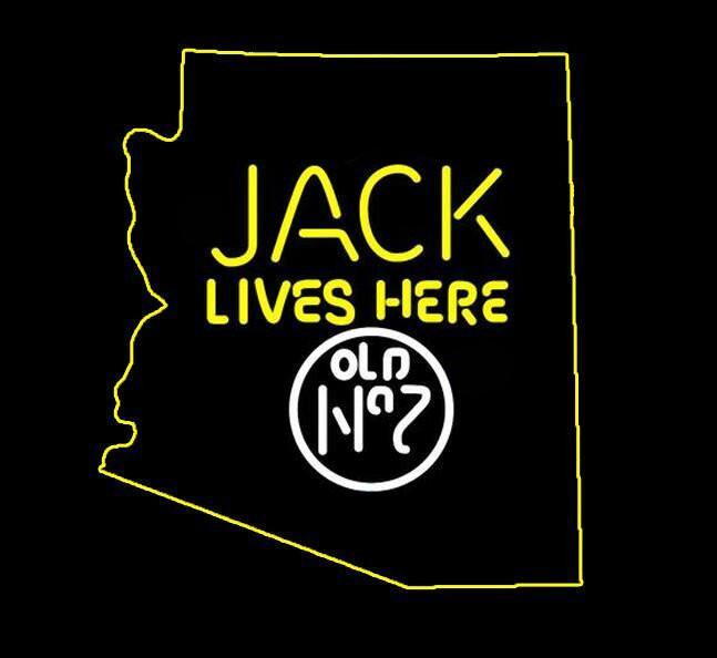 Jack Lives Here Arizona Neon Sign Neon Light