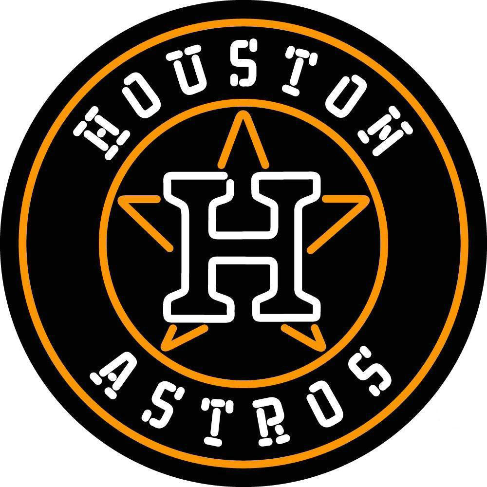 Houston Astros Neon Sign Teams Neon Light