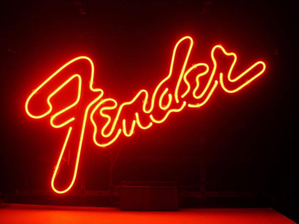 Fender Music Neon Sign