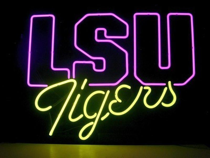 LSU Tighers NCAA Sports Neon Sign Bar Sign Neon Light