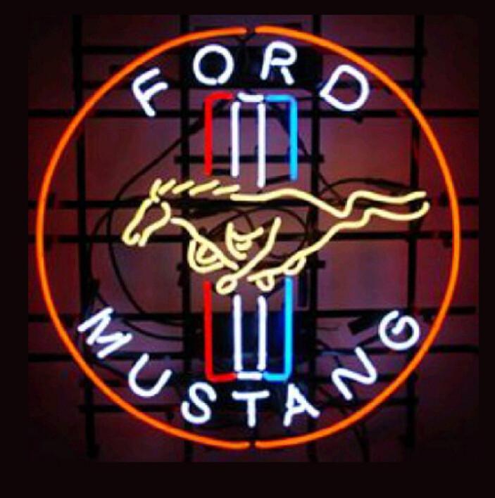 Ford Mustang Neon Sign