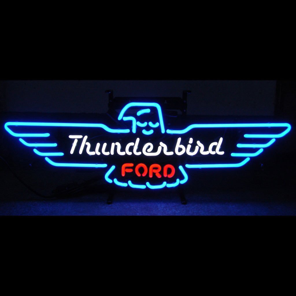 Ford Thunderbird Atuo Car Neon Sign