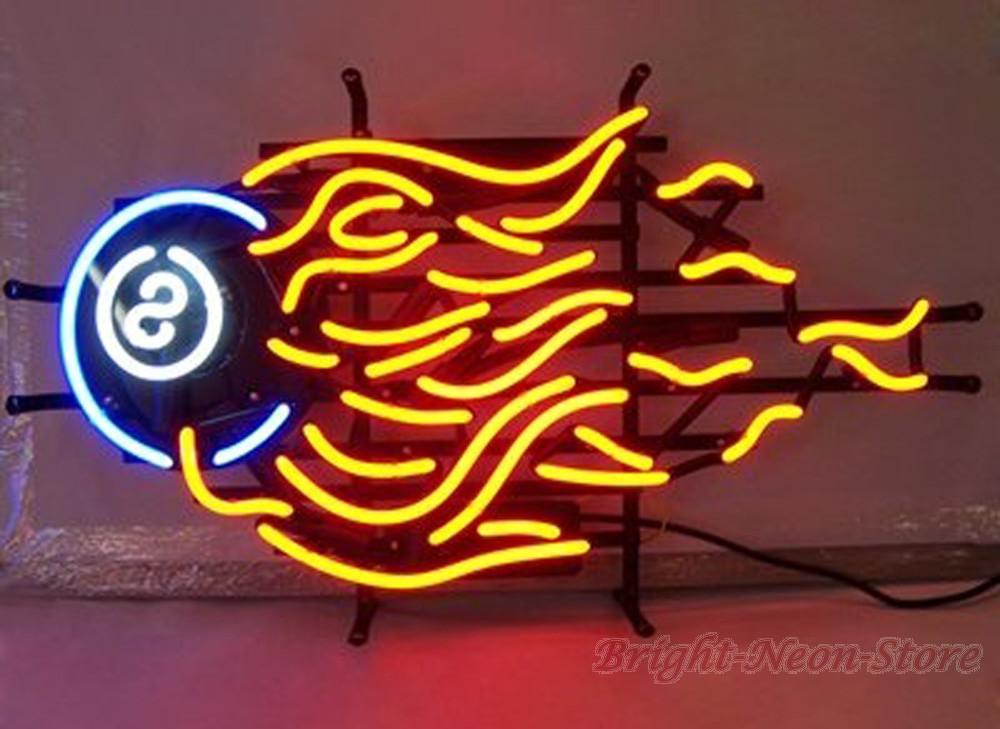 Eight Ball Neon Sign 8 Ball