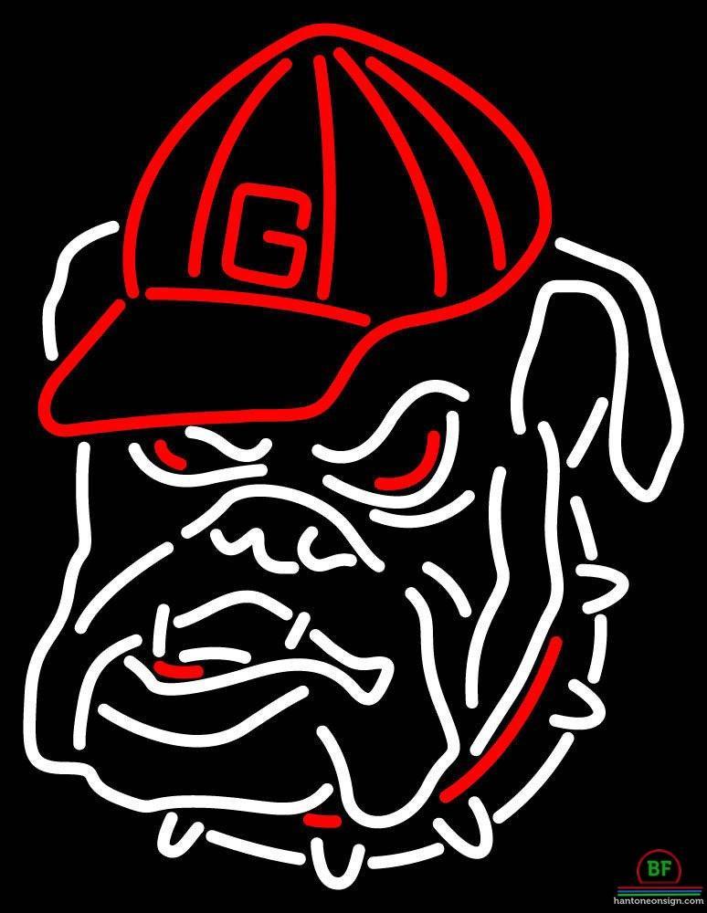 Georgia Bulldogs Neon Sign NCAA Teams Neon Light