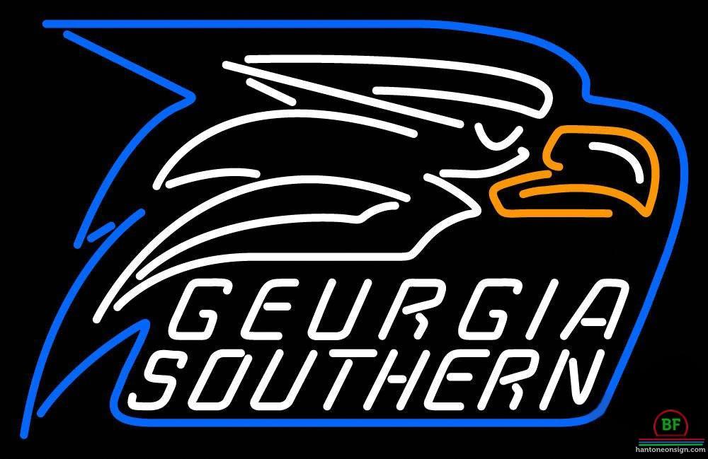 Georgia Southern Eagles Neon Sign Ncaa Teams Neon Light Diy Neon Signs Custom Neon Signs Usa