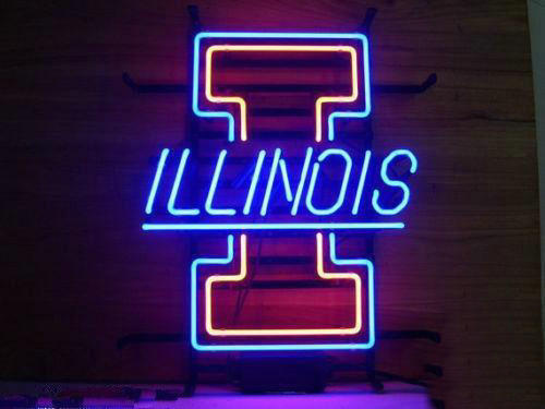 Illinois Fighting Illini Neon Sign NCAA Teams Neon Light