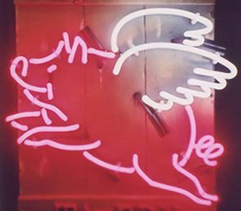 Flying Pigs Neon Sign