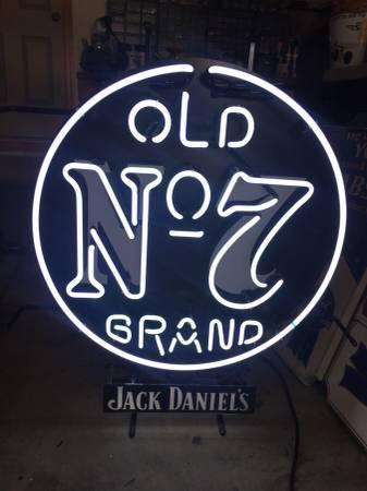 Jack Daniels Old No 2 Grand Neon Sign Bar Sign Neon Light