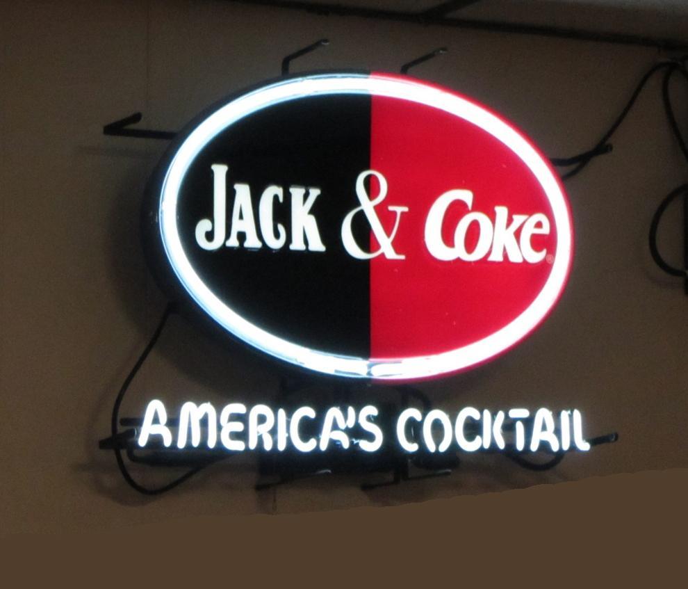 Jack and Coke American Cocktail Neon Sign Neon Light