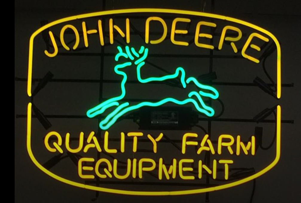 John Deere Quality Farm Equipment Neon Sign Neon Light – DIY Neon