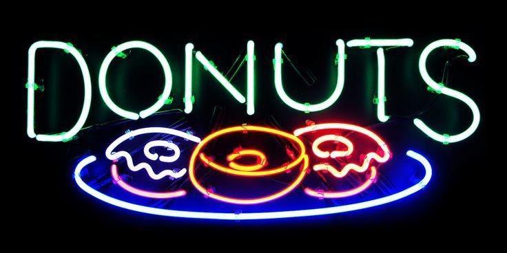 Donuts Neon Sign Bar Sign Neon Light