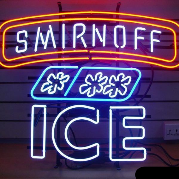 Smirnoff Ice Beer Neon Sign