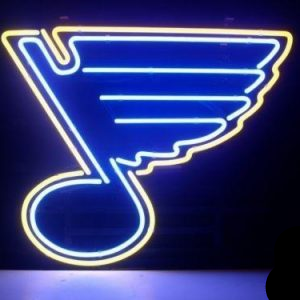 St Louis Blues Neon Sign Teams Neon Light – DIY Neon Signs – Custom Neon  Signs