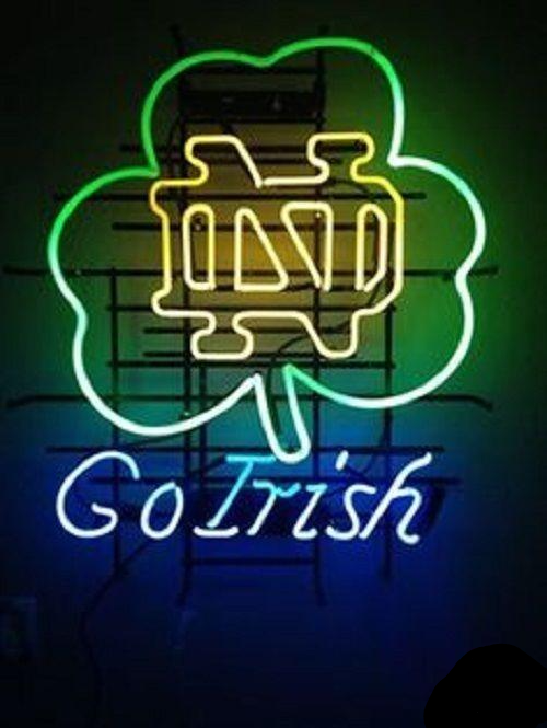 Notre Dame Fighting Irish Neon Sign NCAA Teams Neon Light