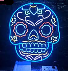 Skull Neon Sign Bar Sign Neon Light