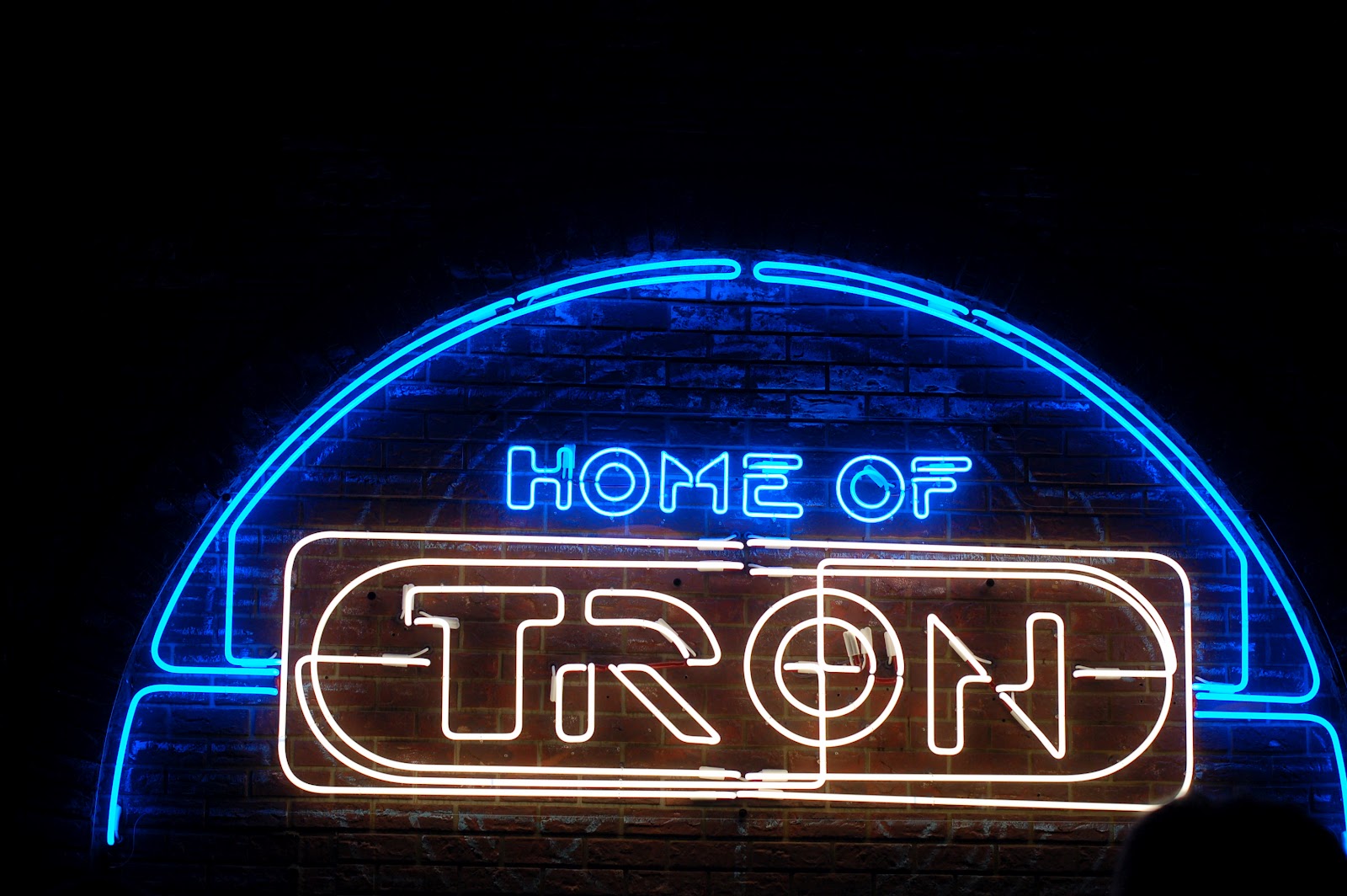 Tron HOME OF Neon Sign Neon Light