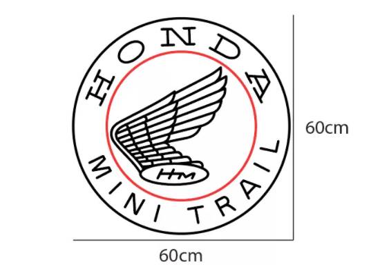 Custom Neon Sign Honda Mini Trail Neon Light Sign