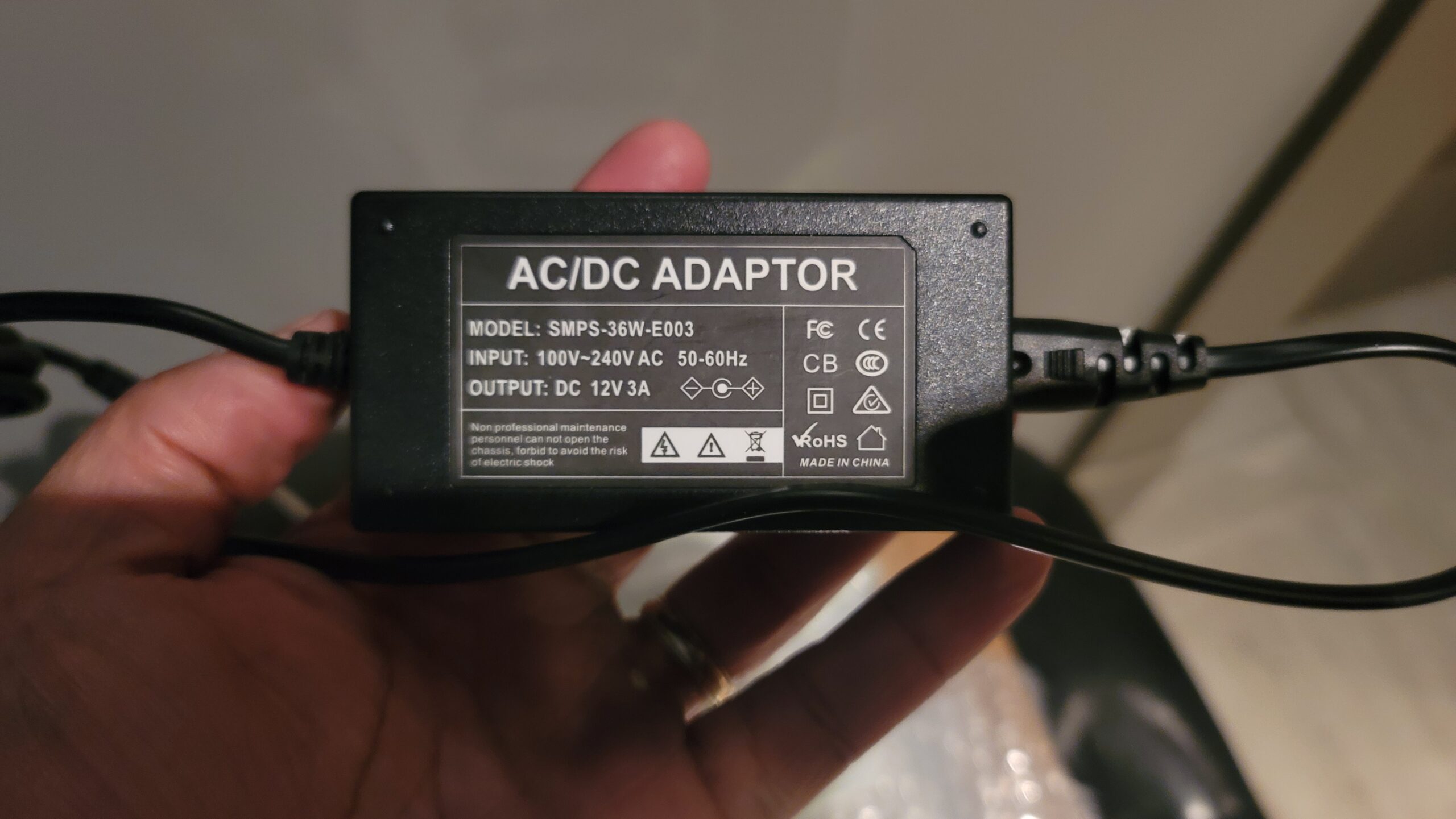 The power adapter DIY Neon Signs Custom Neon Signs