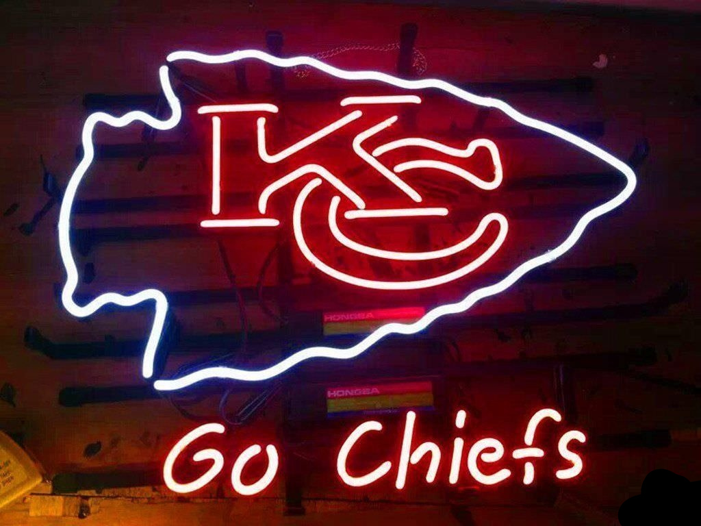 Kansas City Chiefs Go Chiefs Neon Sign Teams Neon Light