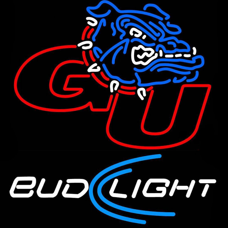 Gonzaga Bulldogs Neon Sign NCAA Teams Bud Light Neon Light