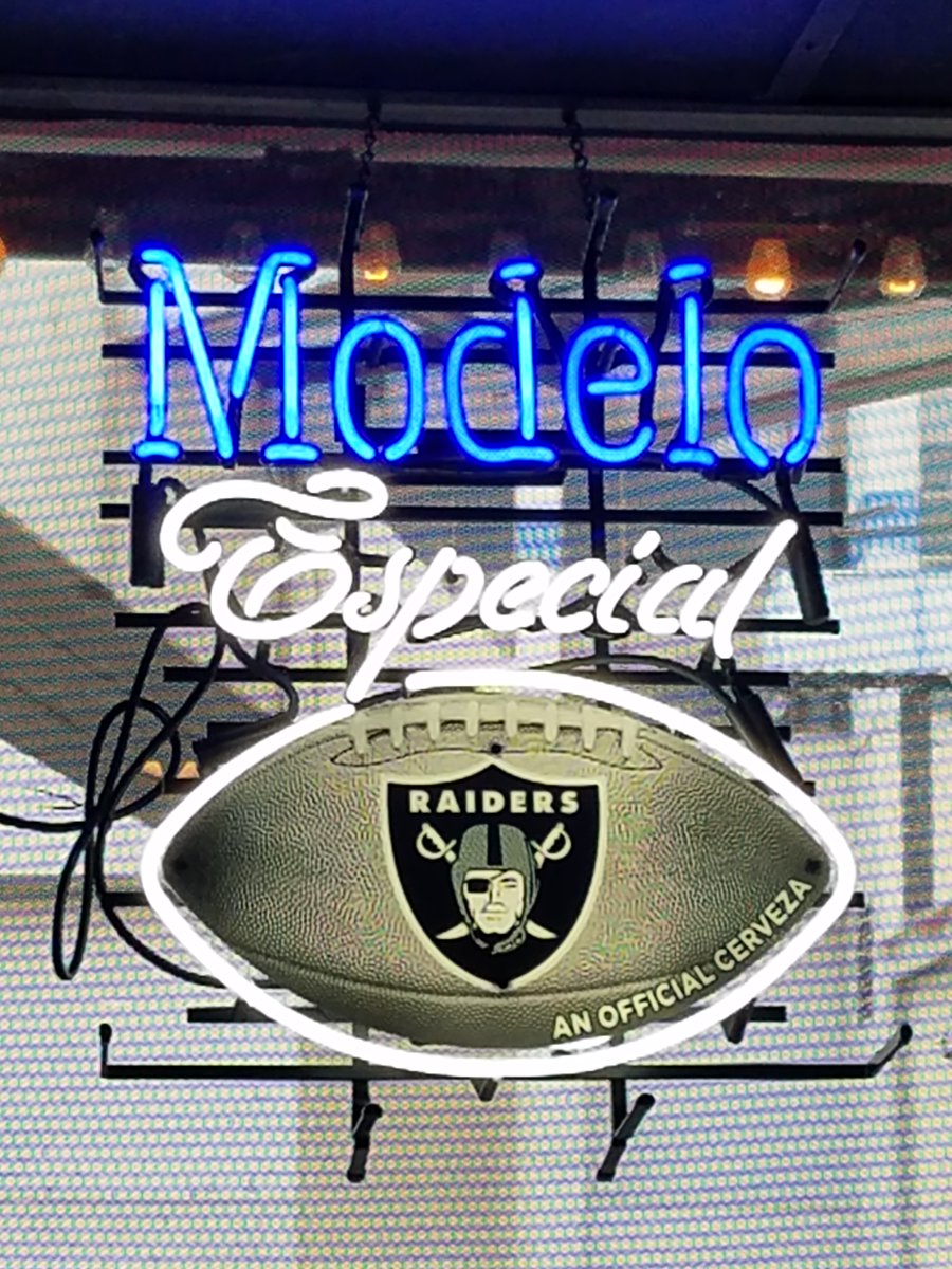Customization Modelo Especial Raiders Neon Sign Neon Light